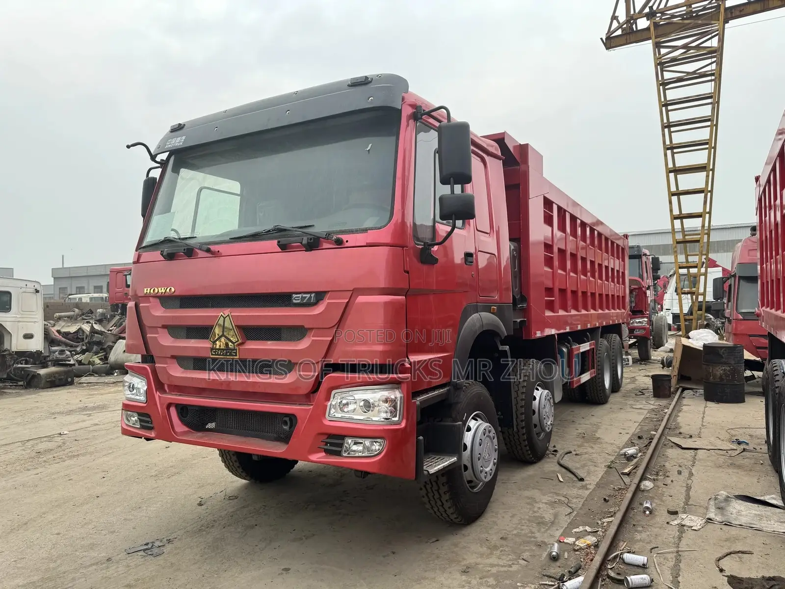 Ready to Order From China Used Howo 8x4 Dump Truck