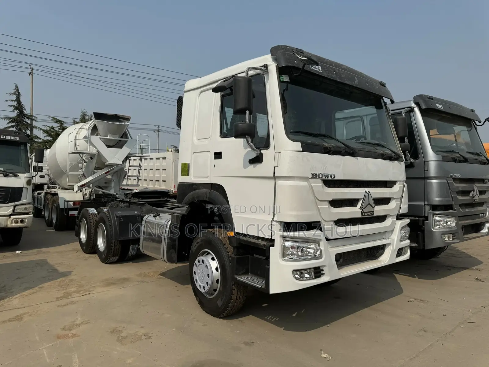 Ready to Order From China Used HOWO Tractor