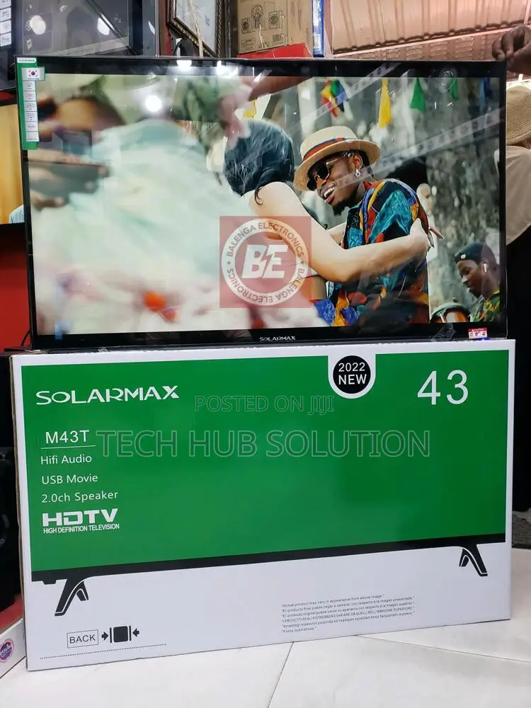 Solar Max Double Screen Tv Inch 43