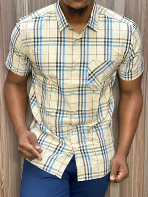 Mashati Ya Kiume | Men Shirt | Short Sleeves | Mikono Mifupi