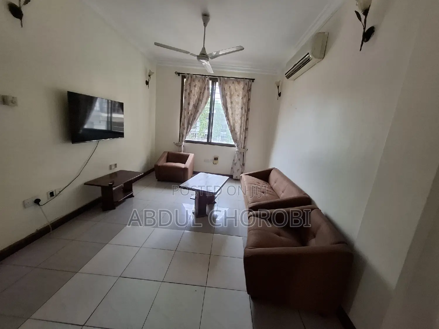 Furnished 3bdrm Apartment in Mikocheni for rent