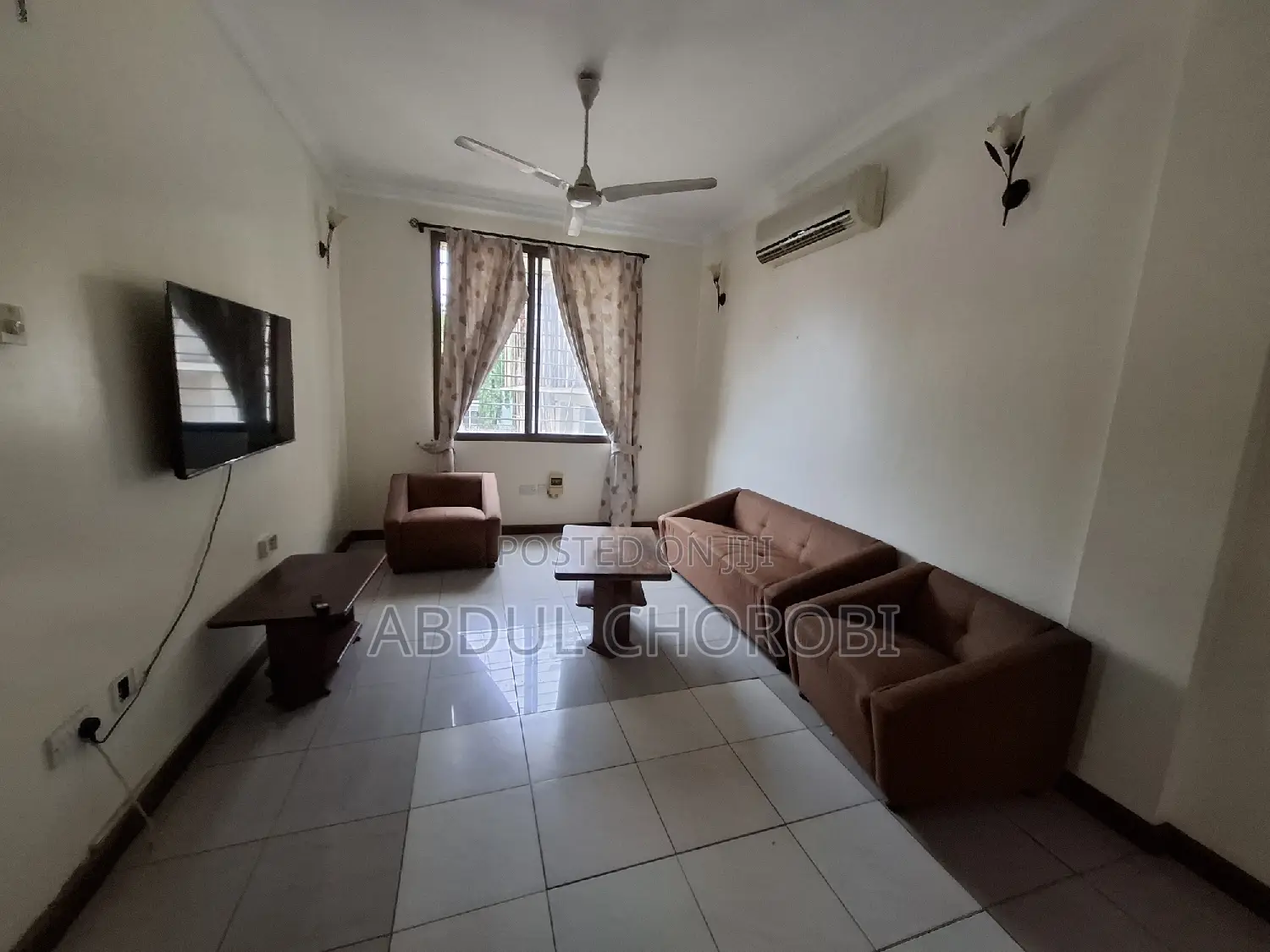 Furnished 3bdrm Apartment in Mikocheni for rent