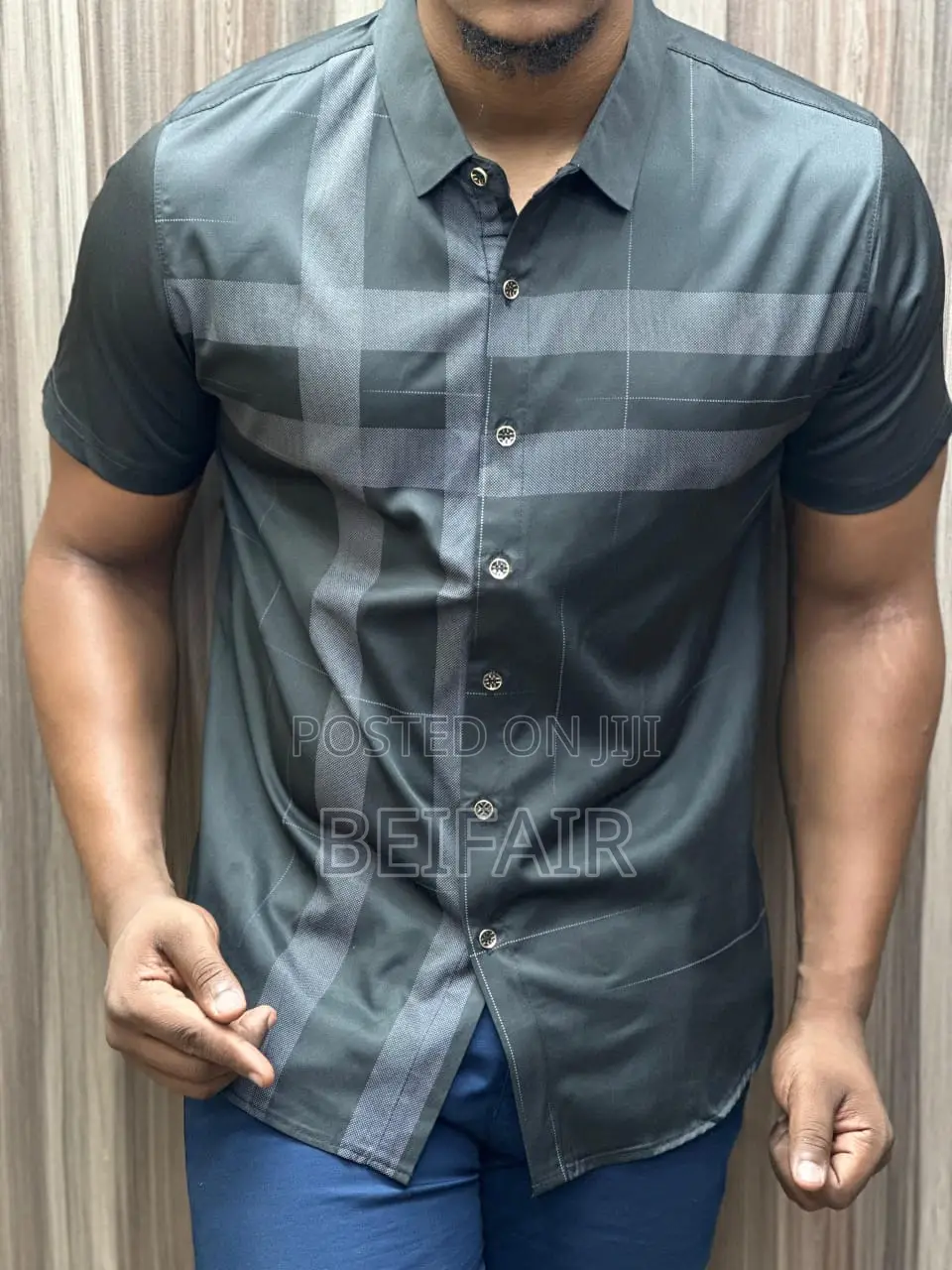 Mashati Ya Kiume | Shirts | Short Sleeves | Mikono Mifupi