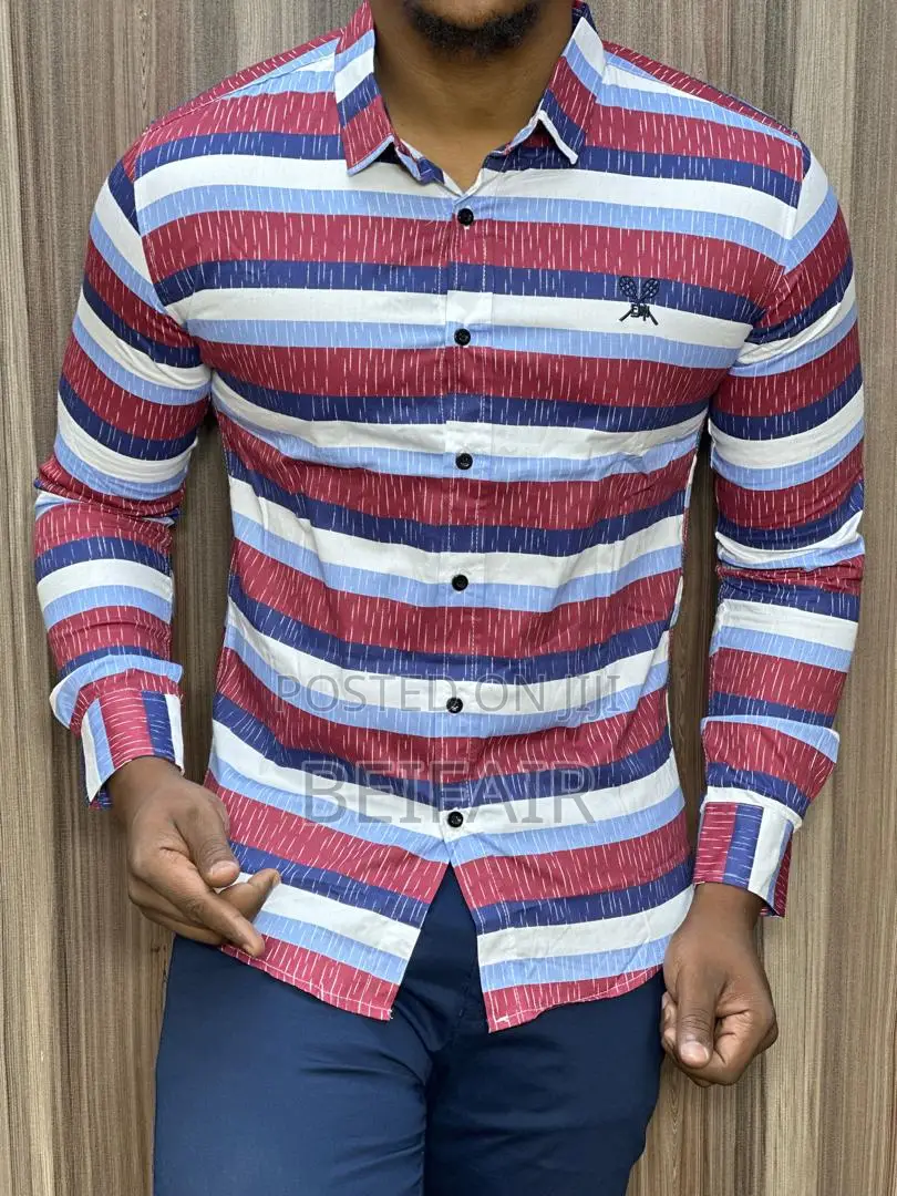 Mashati Ya Kiume | Shirts | Mikono Mirefu | Long Sleeves