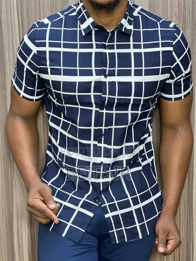 Mashati Ya Kiume | Mikono Mifupi | Shirts | Short Sleeves