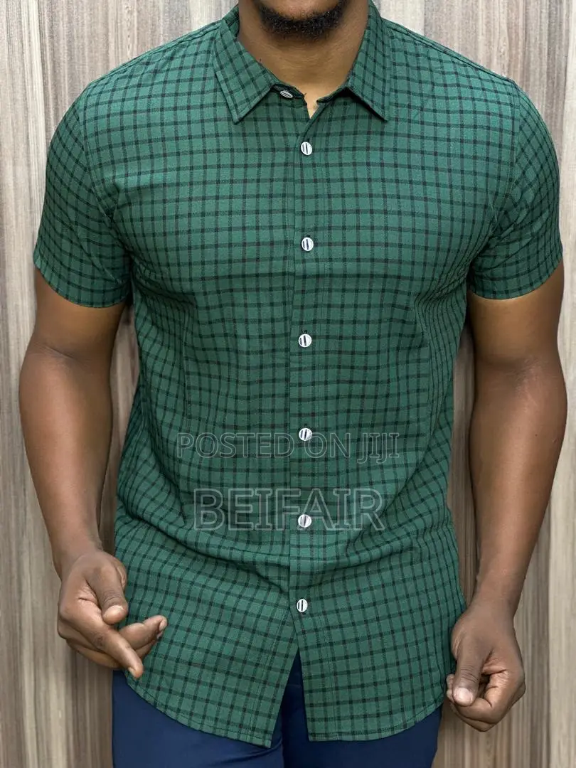 Mashati Ya Kiume | Mikono Mifupi | Shirts | Short Sleeves