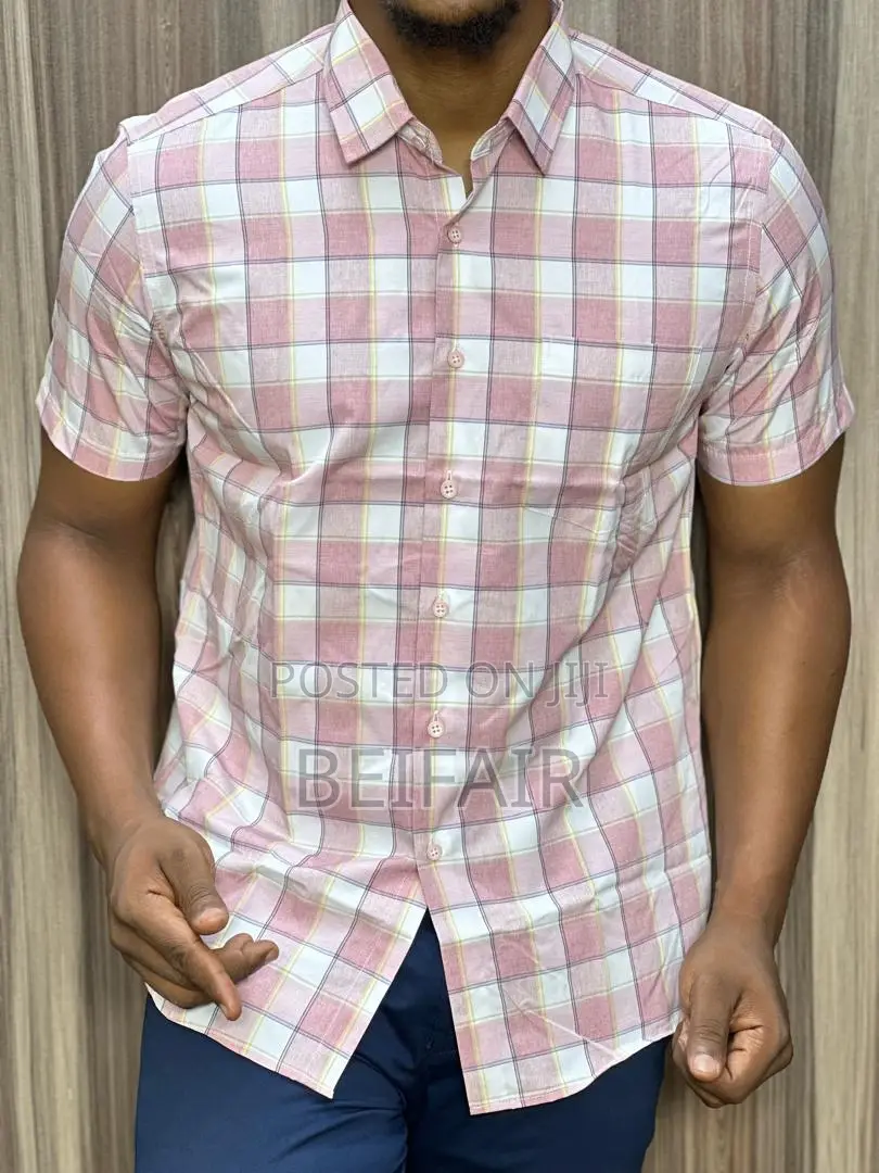 Mashati Ya Kiume | Mikono Mifupi | Shirts | Short Sleeves