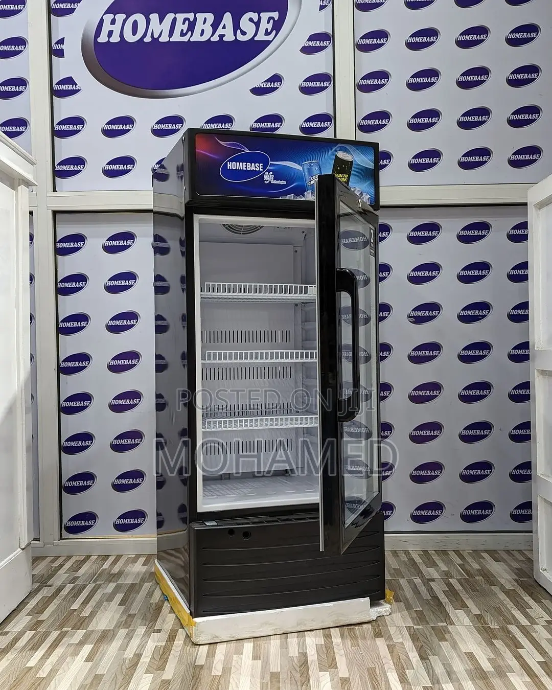 Homebase Showcase Fridge/Friji 170L