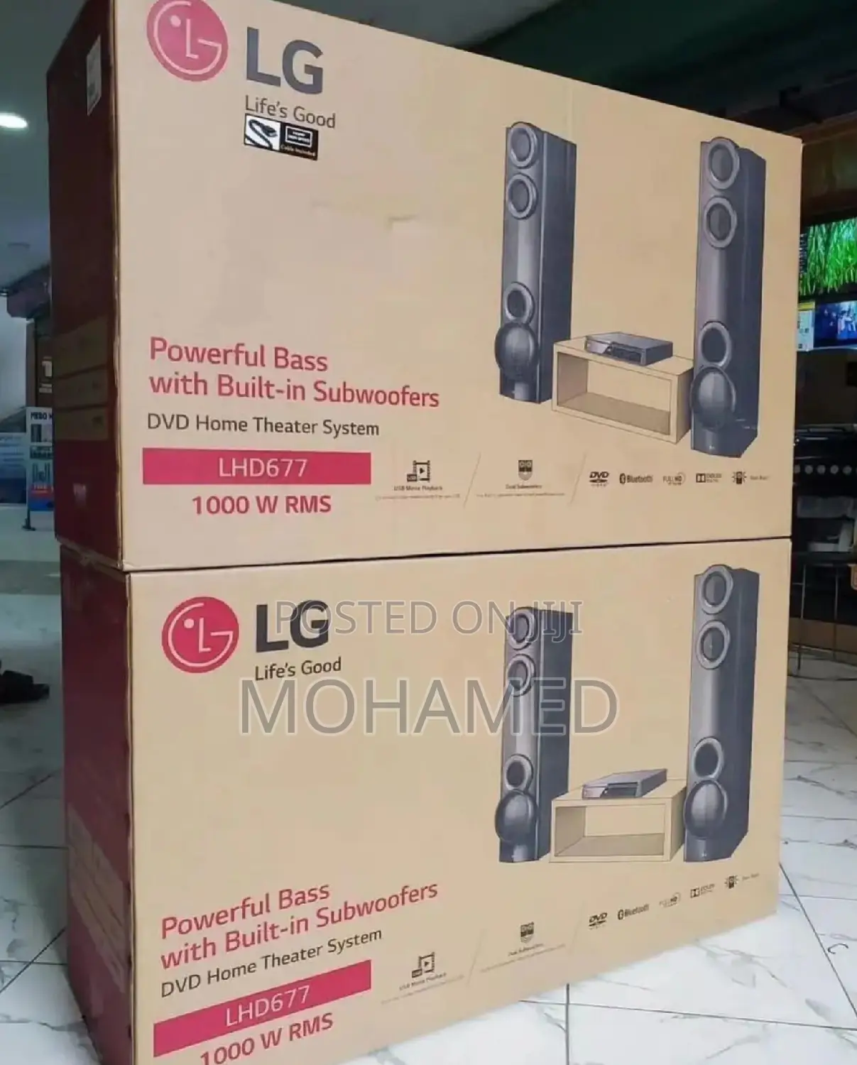 LG Sound Tower System 1000W