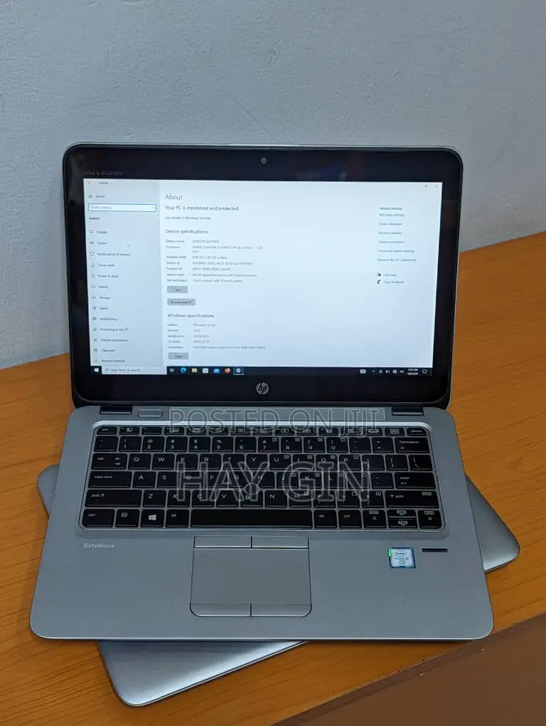 New Laptop HP EliteBook 820 G3 8GB Intel Core I5 SSD 256GB