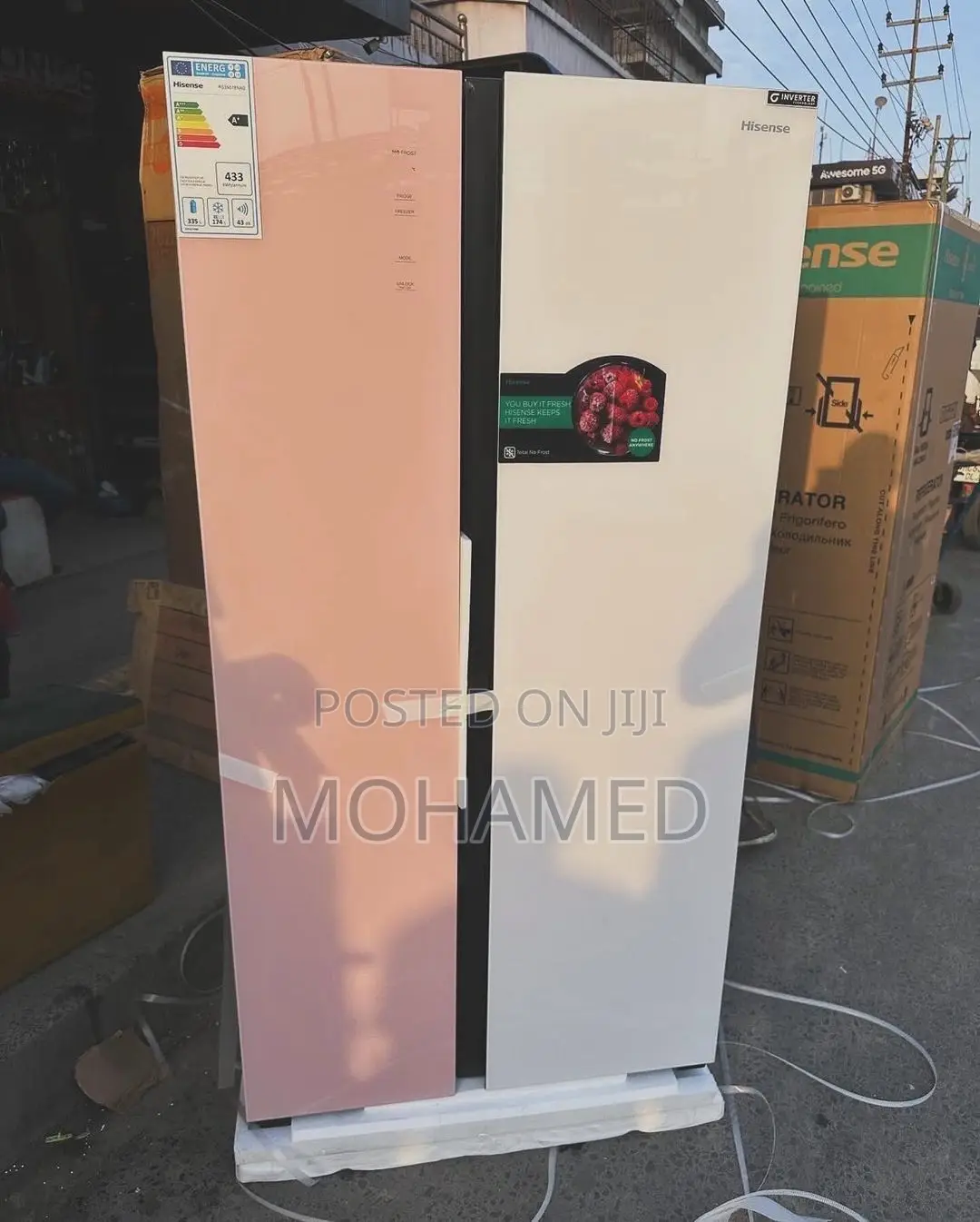 Hisense Fridge/Friji New Model 2024 529L