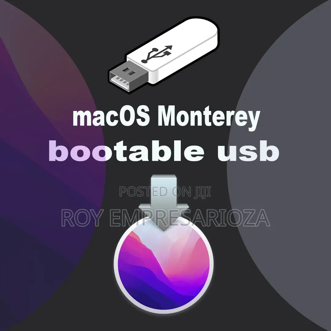 Macos Monterey Bootable USB