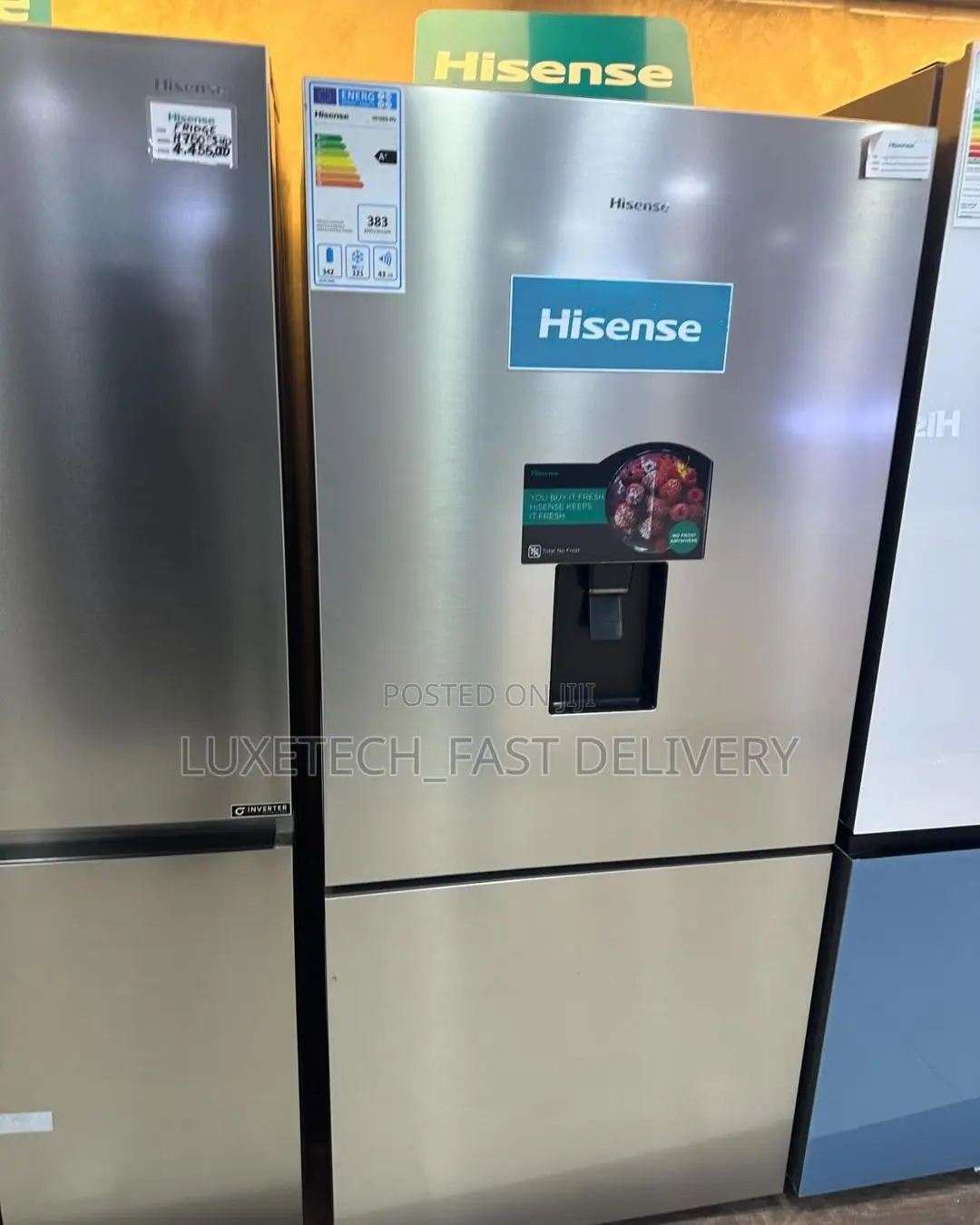 Hisense Refrigerator 468 Litres Non-Frost Super Cooling