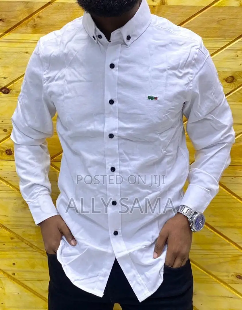 Mens Shirt Lacoste Material Cottom