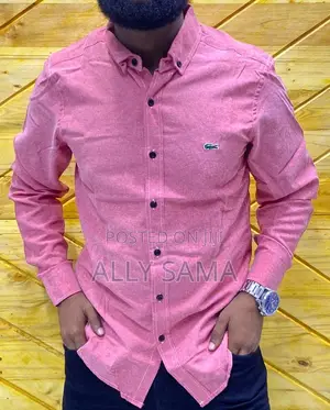 Mens Shirt Lacoste Material Cottom