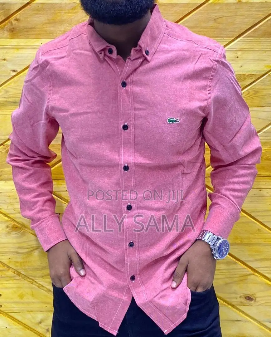 Mens Shirt Lacoste Material Cottom
