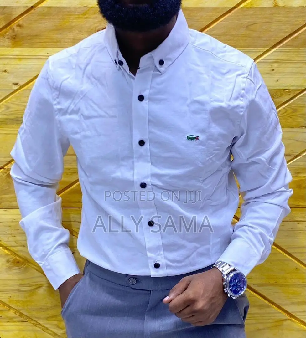 Mens Shirt Lacoste Material Cottom