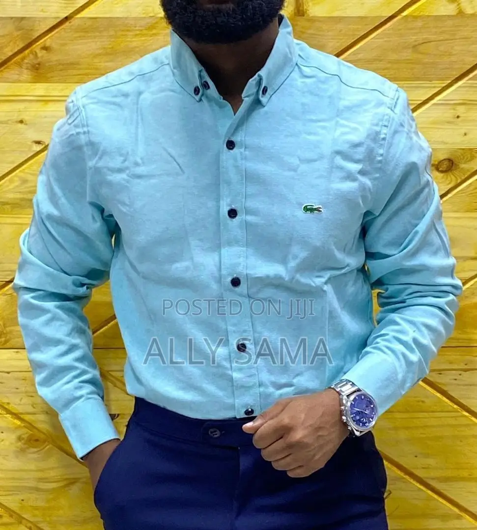 Mens Shirt Lacoste Material Cottom