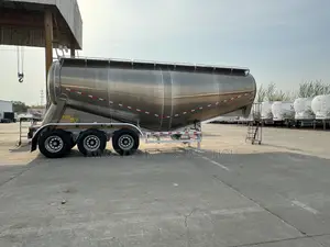 Ready to Order From China New Bulk Cement Tank Semi Trailer