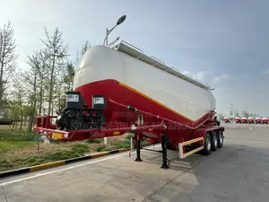 Ready to Order From China New Bulk Cement Tank Semi Trailer