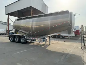 Ready to Order From China New Bulk Cement Tank Semi Trailer