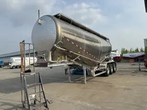Ready to Order From China New Bulk Cement Tank Semi Trailer