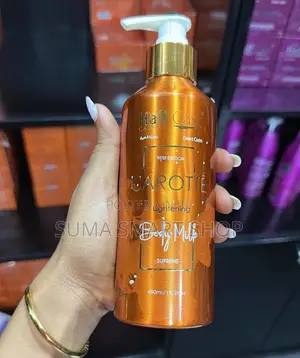 HALF CAST Carrote Lightening Body Milk .(Rangi Moja )