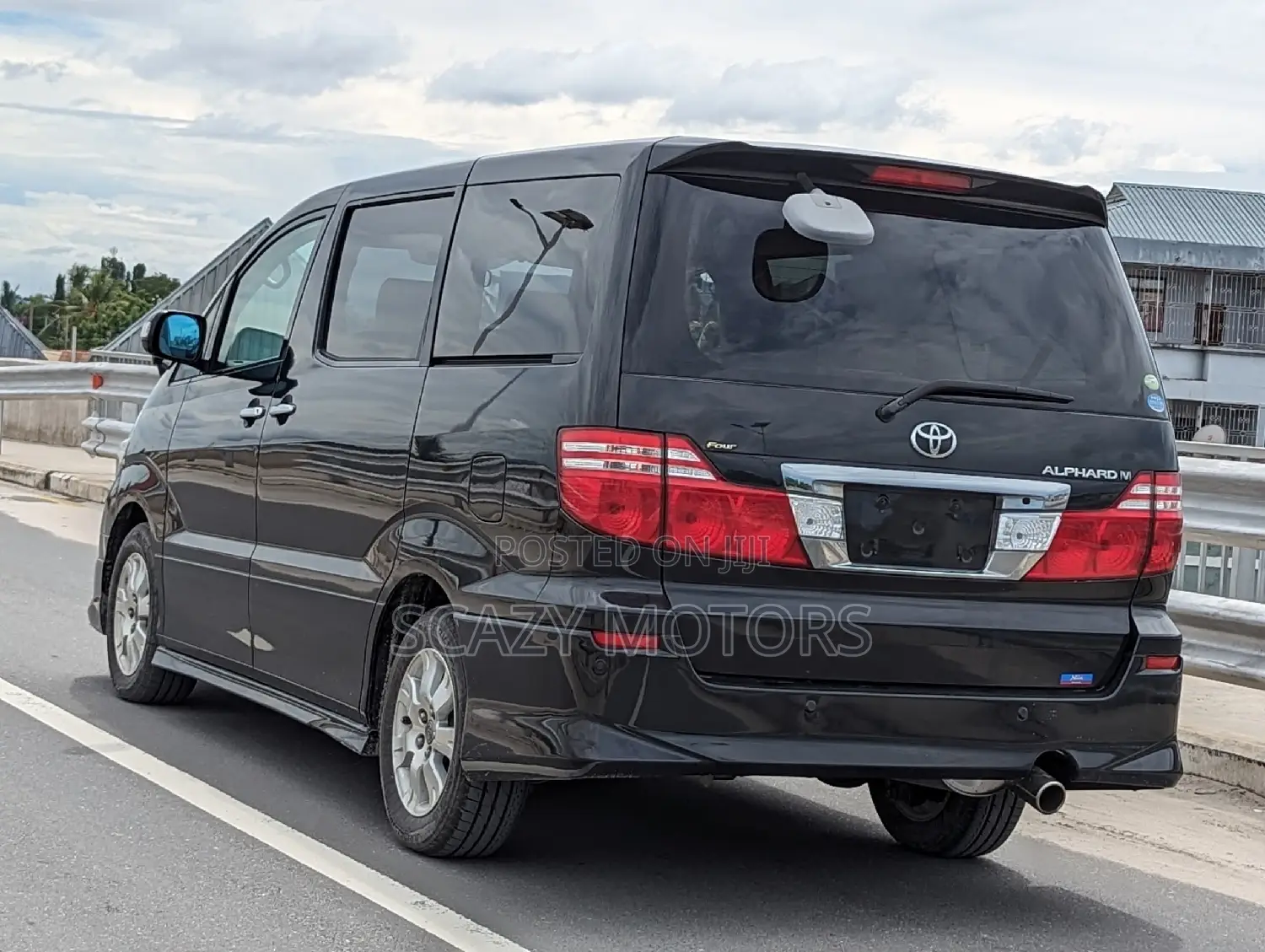 Toyota Alphard 2007 Black