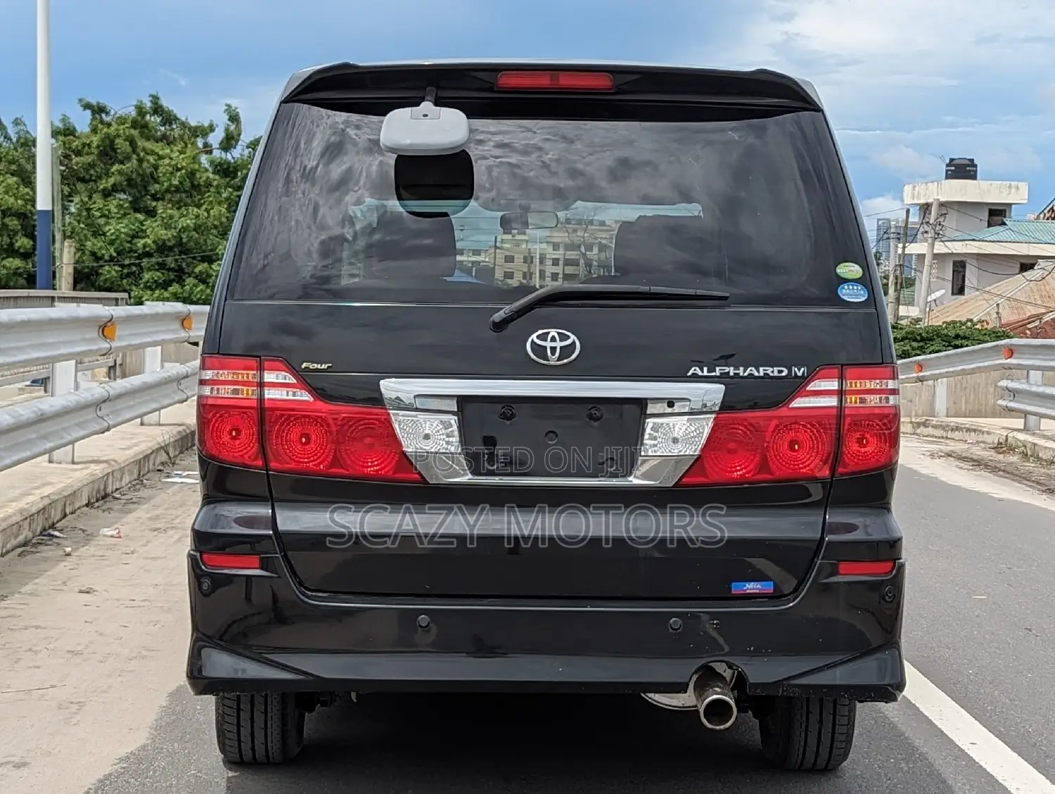 Toyota Alphard 2007 Black