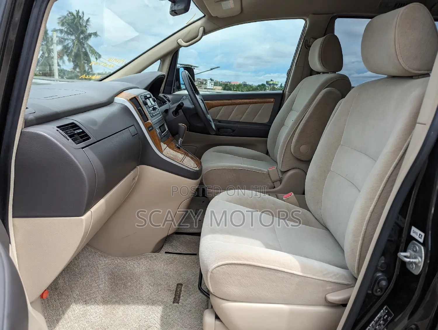 Toyota Alphard 2007 Black