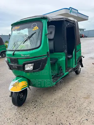 TVS King Deluxe Plus iTouch Start 2023 Green