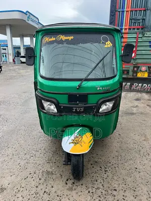 TVS King Deluxe Plus iTouch Start 2023 Green