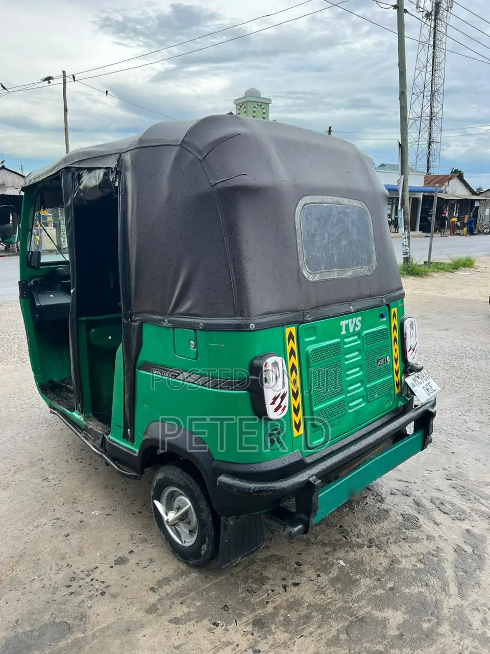 TVS King Deluxe Plus iTouch Start 2023 Green