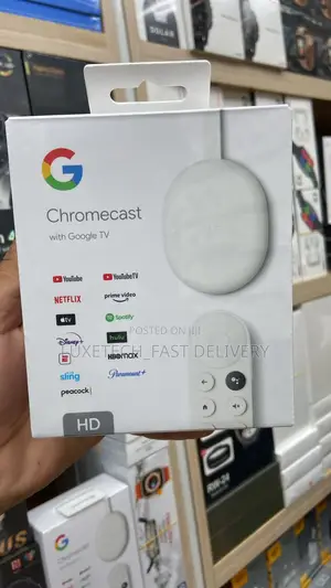 Google Chromecast With Google TV HD – Full HD Smart TV Streaming Stick