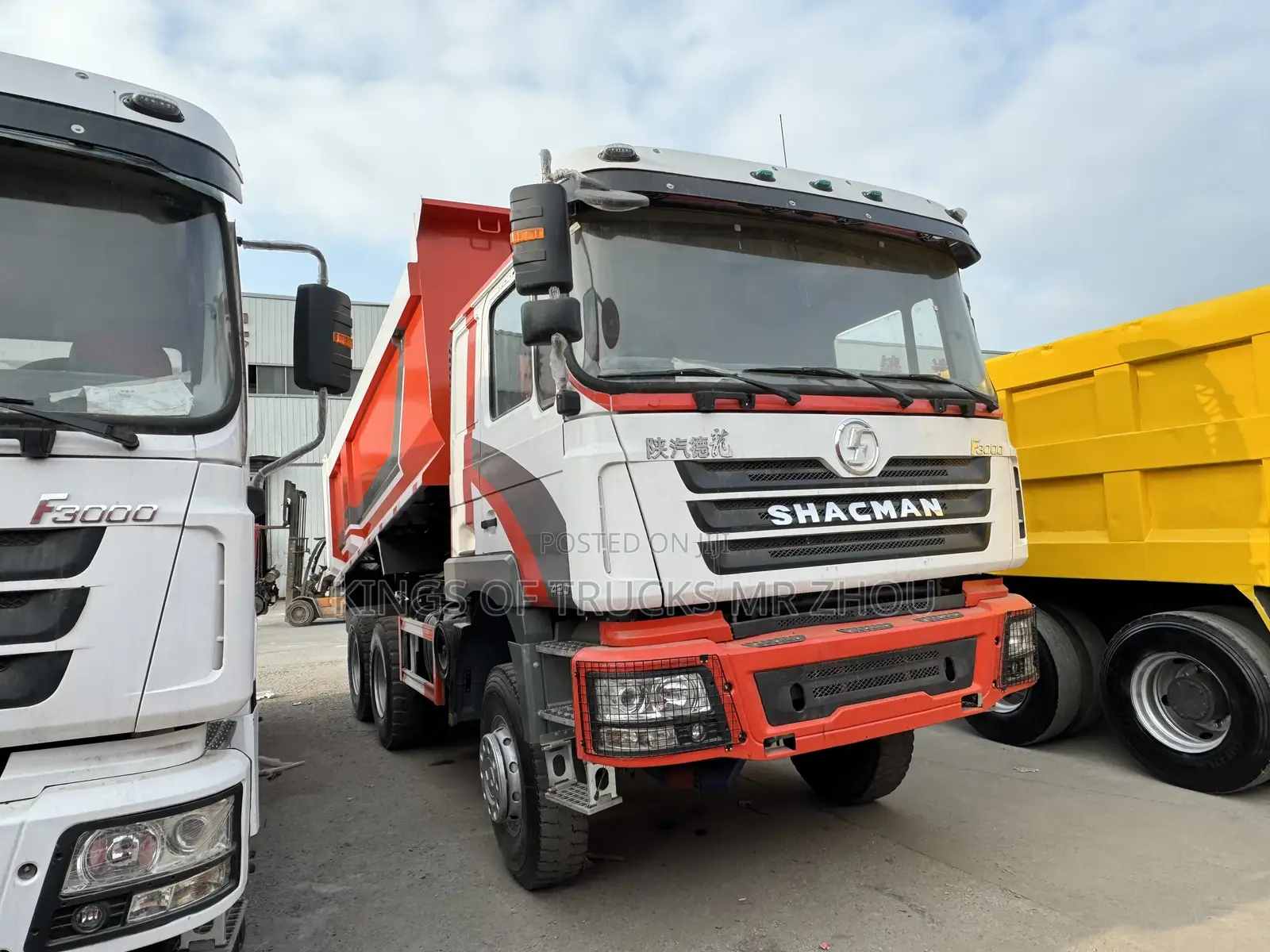 Ready to Order From China Used Shacman 6x4 Dump Truck