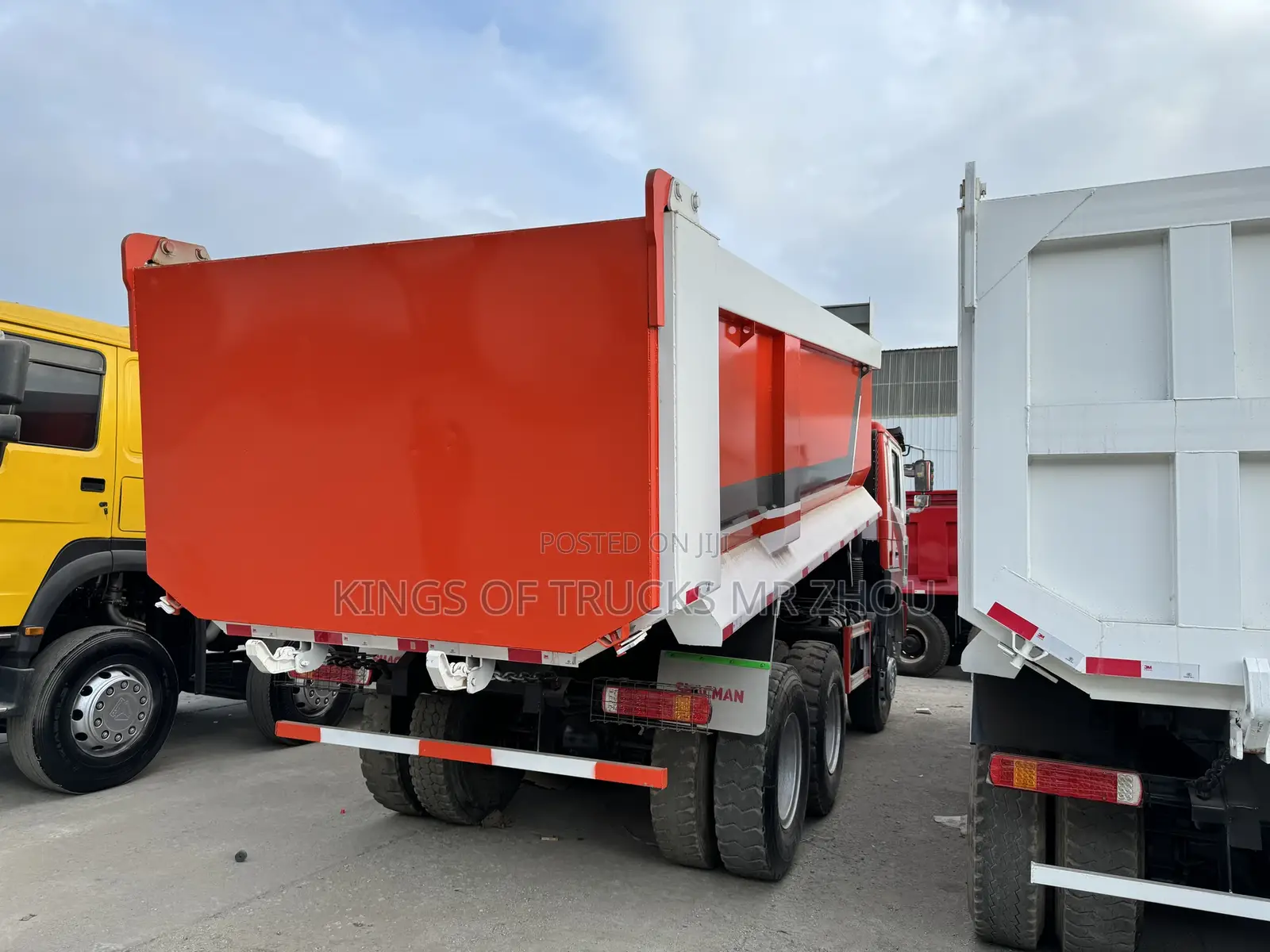 Ready to Order From China Used Shacman 6x4 Dump Truck
