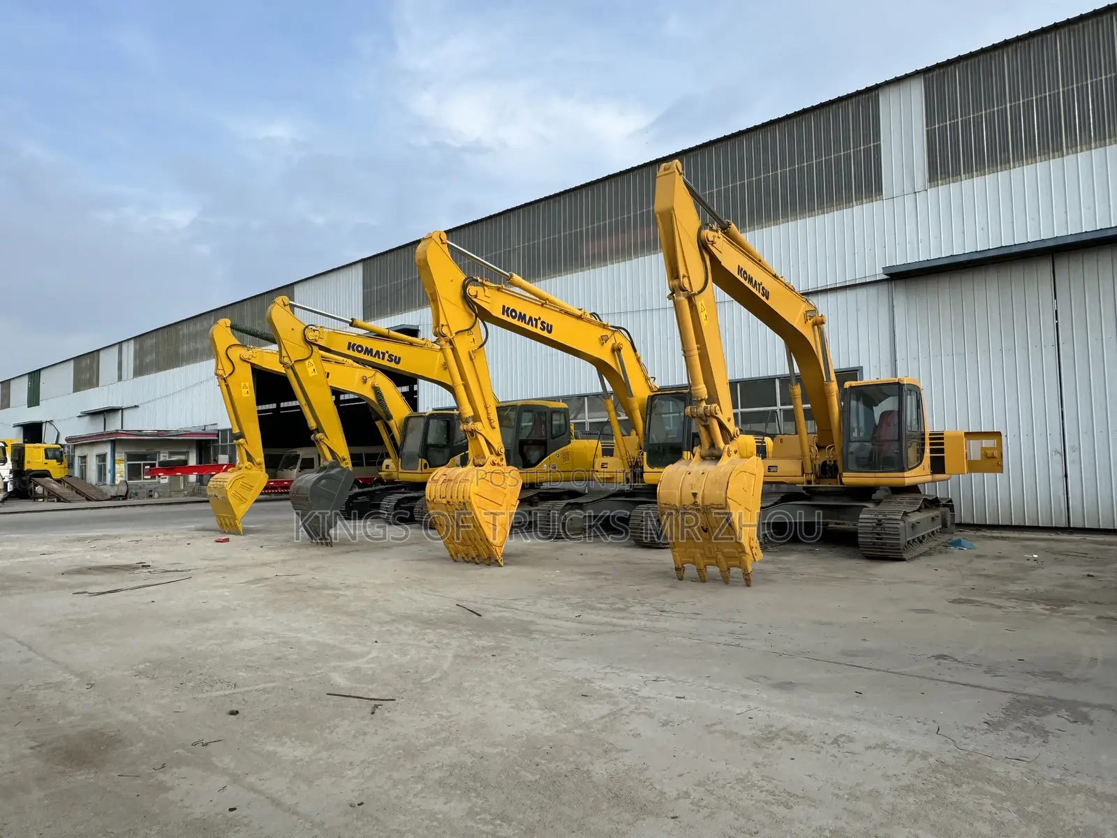 Ready to Order From China Used Komatsu Excavator