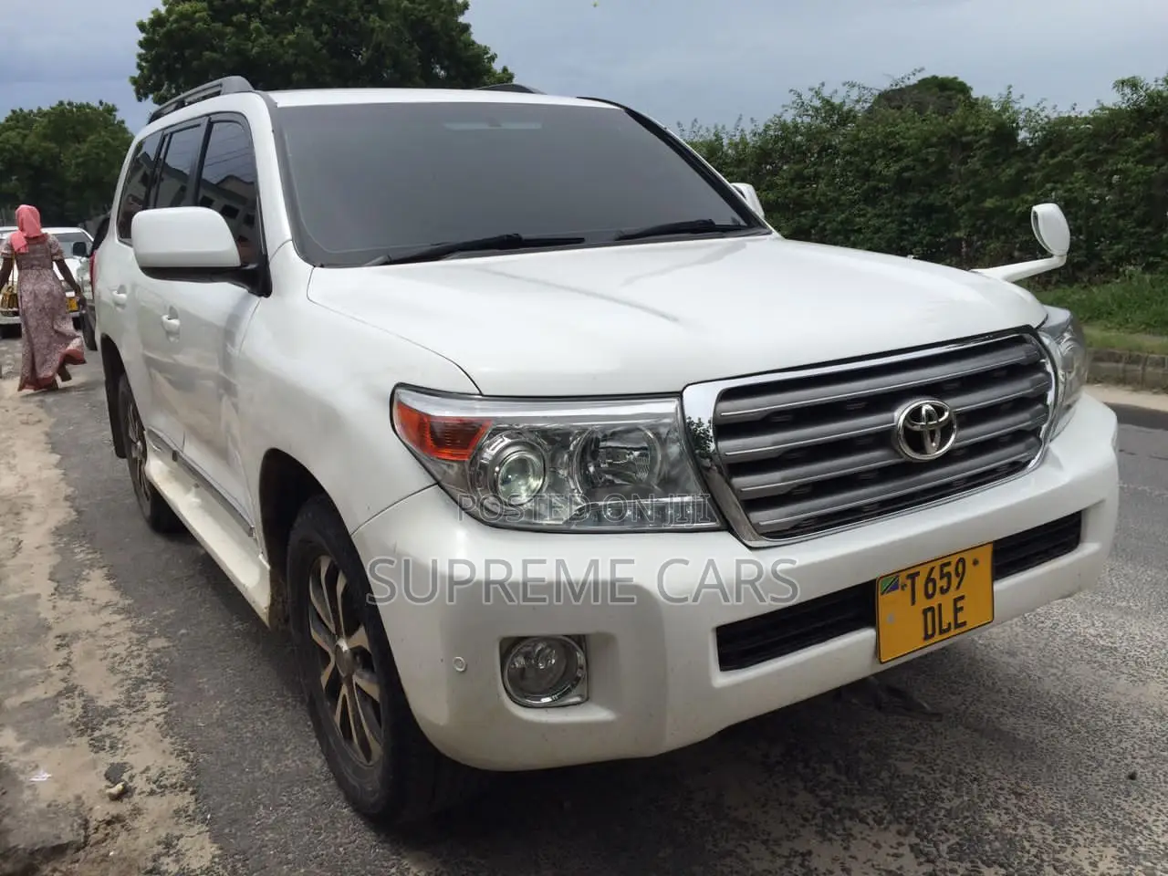 Toyota Land Cruiser 2008 White