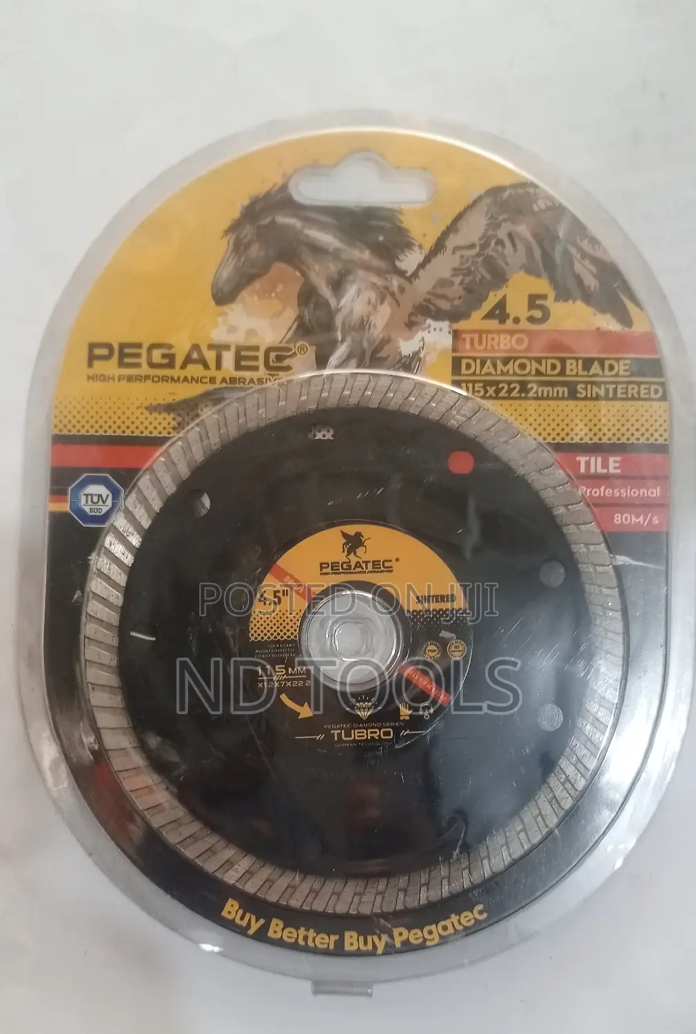 PEGATEC Turbo Diamond Blade 4.5"