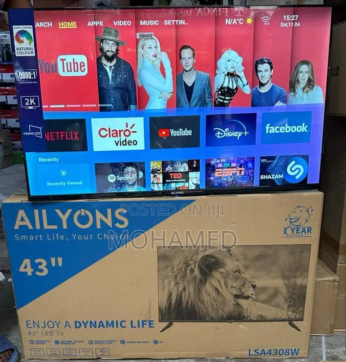 Ailyons Smart TV Inch 43