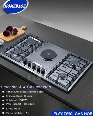 Homebase Cooker/Jiko LA 4gesi Na 1umeme