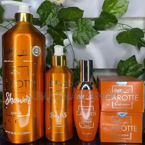 Half Cast Carotte Body Milk SET .(Tanzania , Ilala)