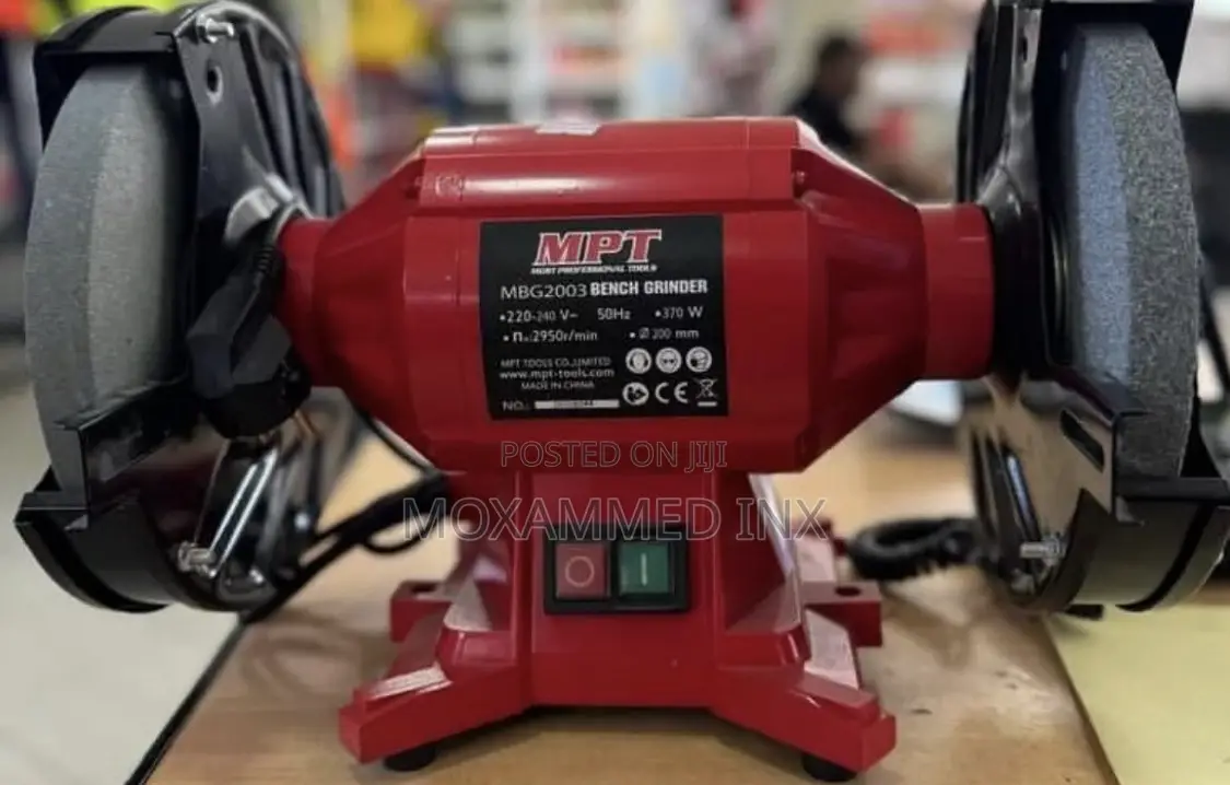 MPT Bench Grinder 370W 200mm