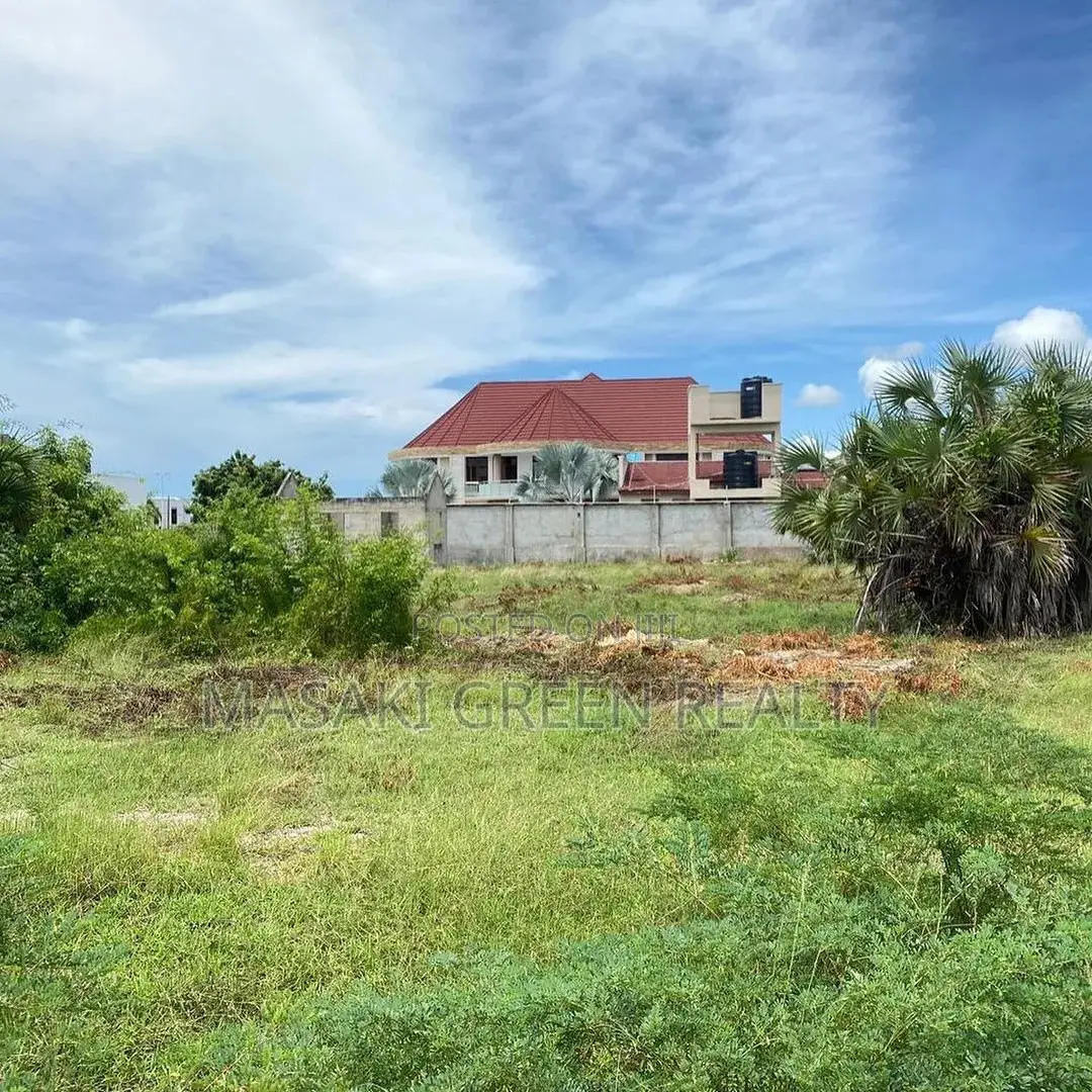 3rd Beach Plot for Sale at Mbweni JKT
