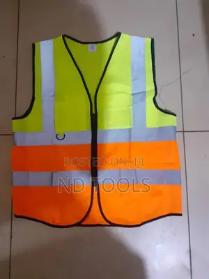 Safety Reflective Jacket Yellow/Orange