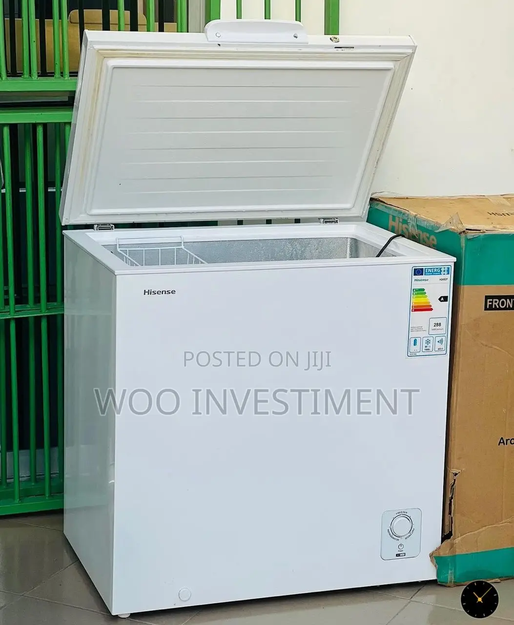 Hisense Freezer Mpya Lita 200 Linapatikana Clean