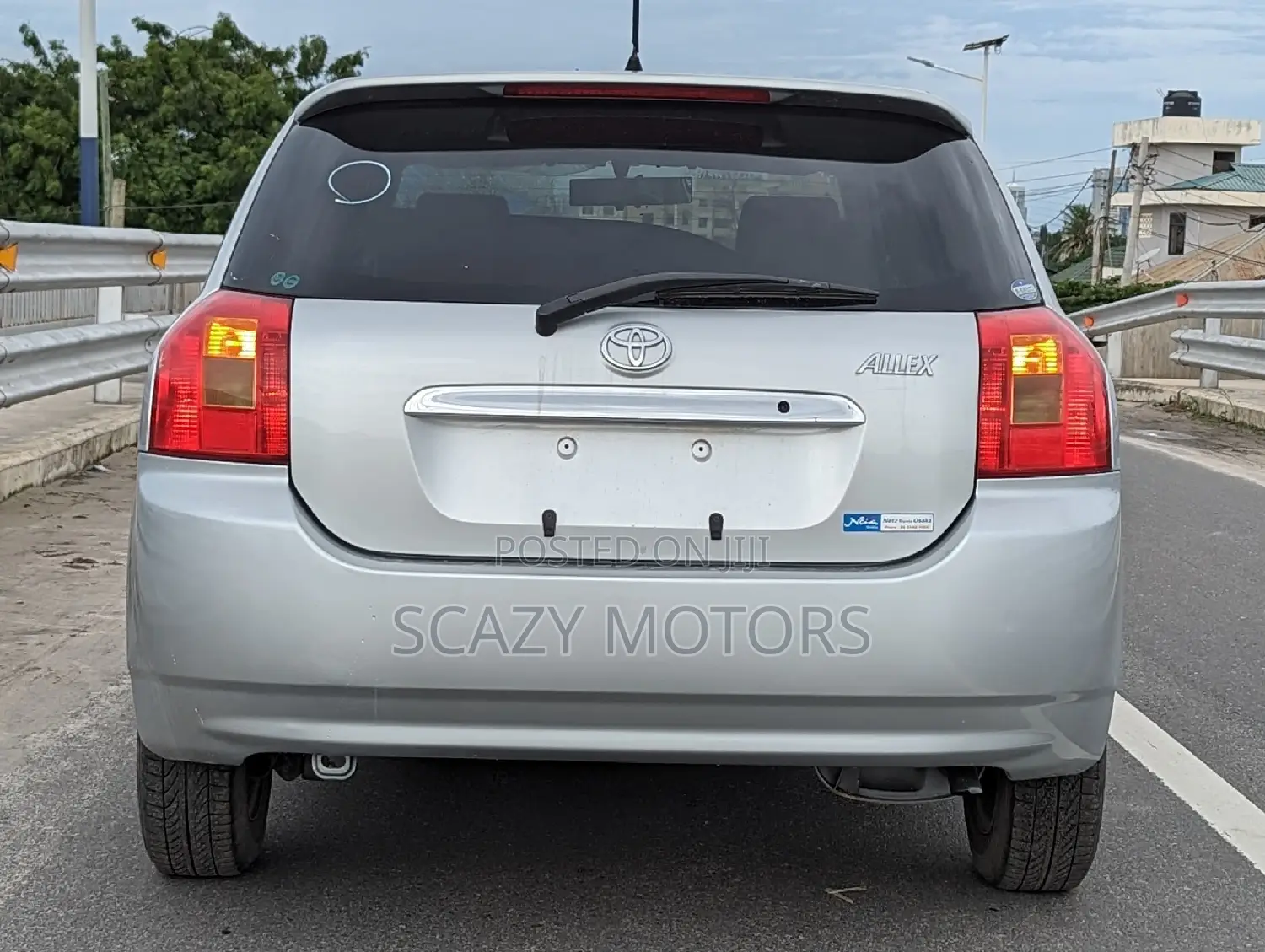 Toyota Allex 2001 Silver