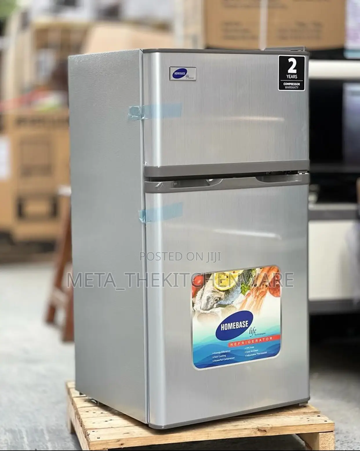 Homebase Fridge 90l