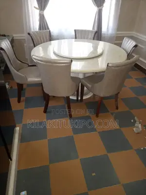 Marble Dining Set With 6 Chairs