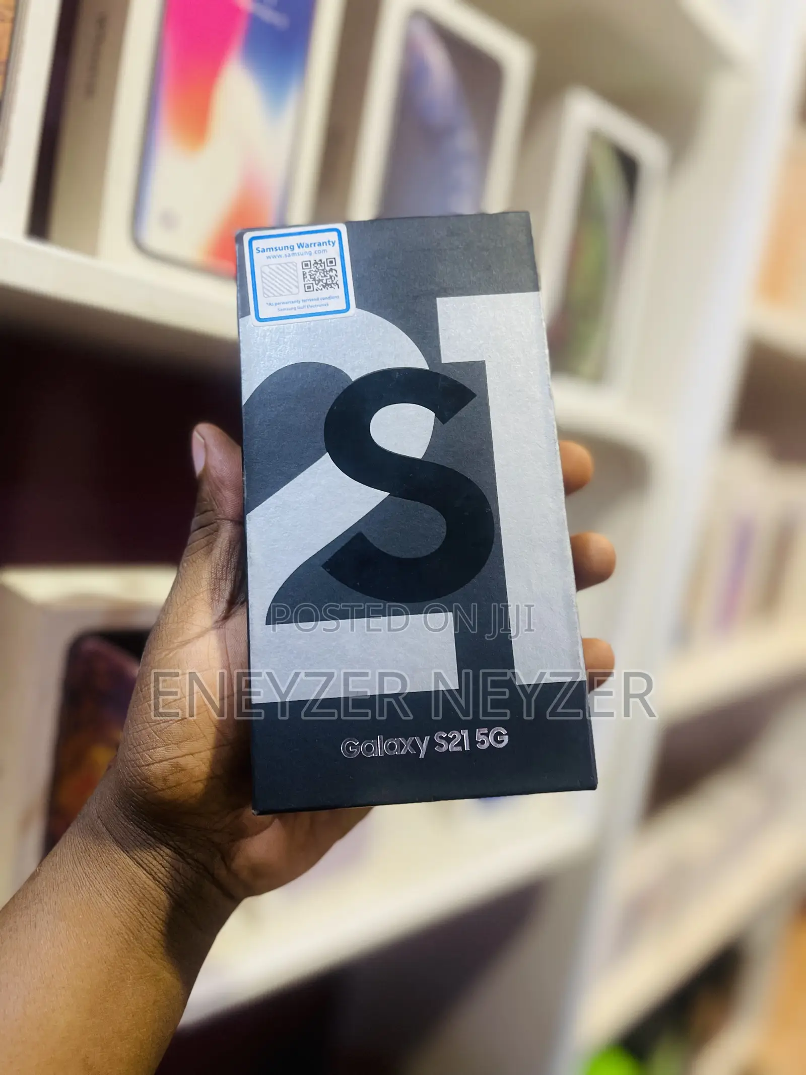 New Samsung Galaxy S21 5G 128 GB Black